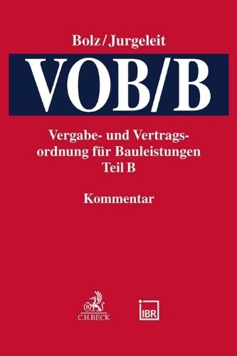 Buchcover und Innenansicht für das Buch: VOB/B