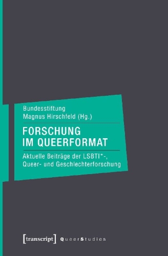 Buchcover und Innenansicht für das Buch: Forschung im Queerformat