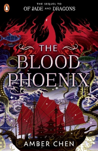 Buchcover und Innenansicht für das Buch: The Blood Phoenix