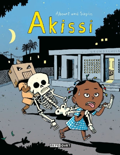 Buchcover und Innenansicht für das Buch: Akissi 5