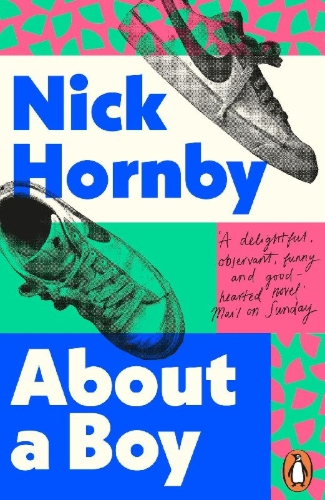 Buchcover und Innenansicht für das Buch: About a Boy