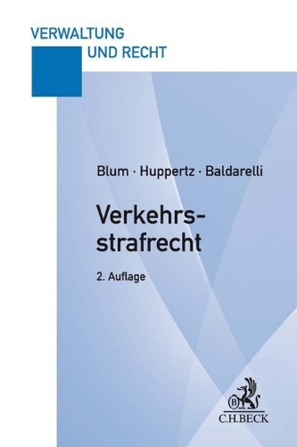 Buchcover und Innenansicht für das Buch: Verkehrsstrafrecht
