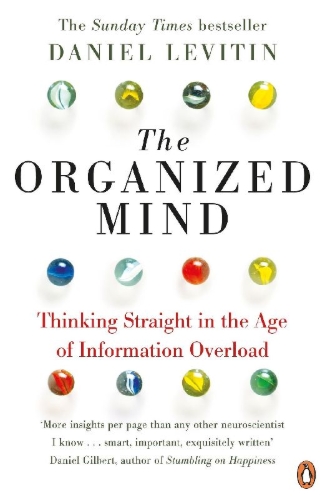 Buchcover und Innenansicht für das Buch: The Organized Mind