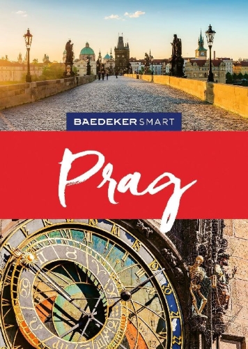 Buchcover und Innenansicht für das Buch: Baedeker SMART Reiseführer Prag