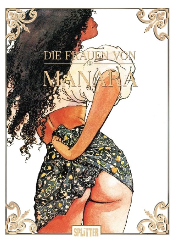 Buchcover und Innenansicht für das Buch: Les Femmes de Manara