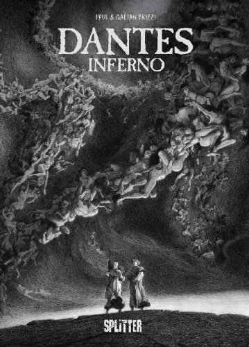 Buchcover und Innenansicht für das Buch: Dantes Inferno (Graphic Novel)