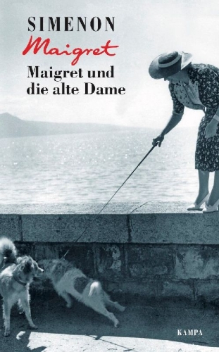 Buchcover und Innenansicht für das Buch: Maigret et la vieille dame