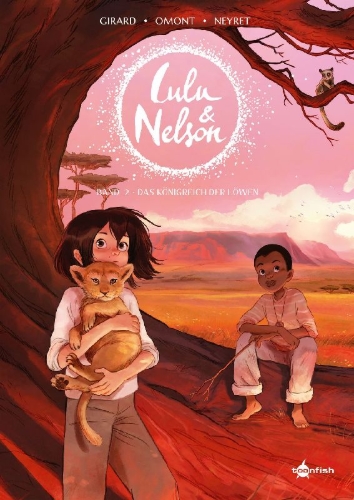 Buchcover und Innenansicht für das Buch: Lulu und Nelson. Band 2