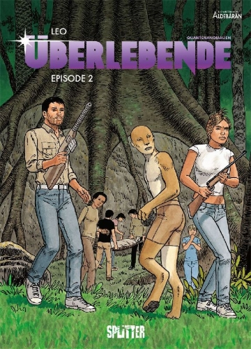Buchcover und Innenansicht für das Buch: Survivants
