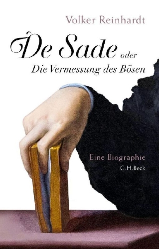 Buchcover und Innenansicht für das Buch: De Sade