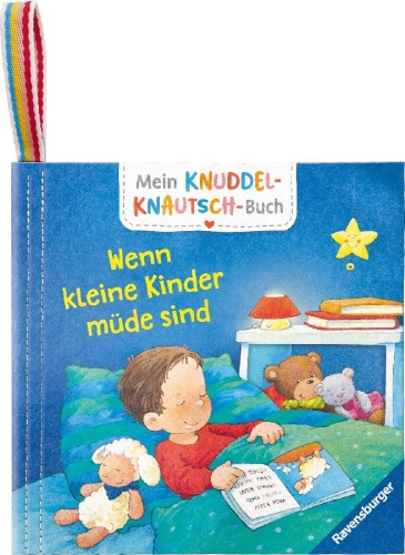Buchcover und Innenansicht für das Buch: Mein Knuddel-Knautsch-Buch: robust, waschbar und federleicht. Praktisch für zu Hause und unterwegs