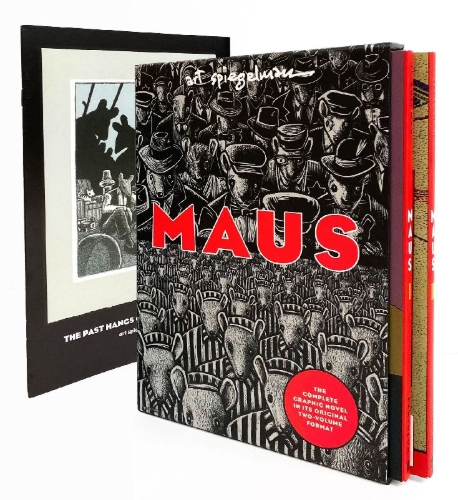 Buchcover und Innenansicht für das Buch: Maus I & II Paperback Box Set