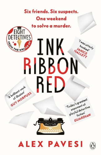 Buchcover und Innenansicht für das Buch: Ink Ribbon Red