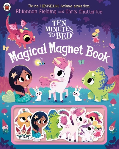 Buchcover und Innenansicht für das Buch: Ten Minutes to Bed: Magical Magnet Book