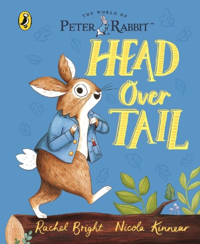 Buchcover und Innenansicht für das Buch: Peter Rabbit: Head Over Tail