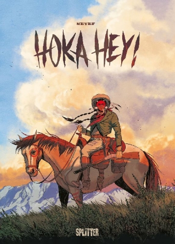 Buchcover und Innenansicht für das Buch: Hoka Hey!