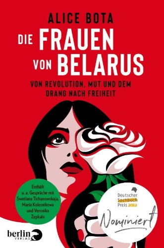 Buchcover und Innenansicht für das Buch: Die Frauen von Belarus
