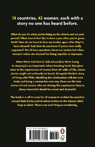 Buchcover und Innenansicht für das Buch: What We're Told Not to Talk About (But We're Going to Anyway)