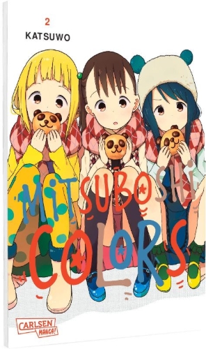 Buchcover und Innenansicht für das Buch: Mitsuboshi Colors