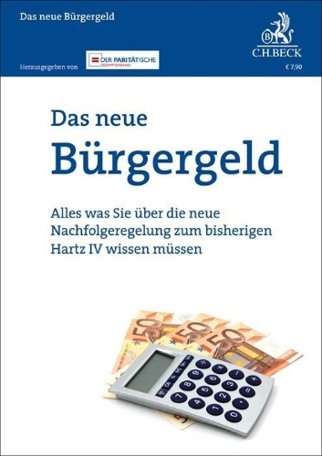 Buchcover und Innenansicht für das Buch: Das neue Bürgergeld