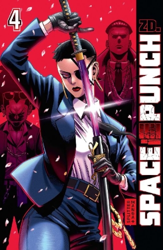 Buchcover und Innenansicht für das Buch: Space Punch 04