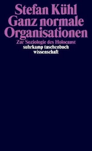 Buchcover und Innenansicht für das Buch: Ganz normale Organisationen