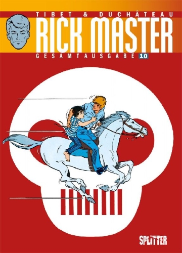 Buchcover und Innenansicht für das Buch: Rick Master Gesamtausgabe. Band 10