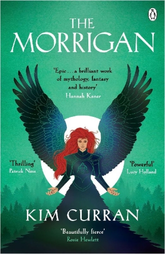 Buchcover und Innenansicht für das Buch: The Morrigan