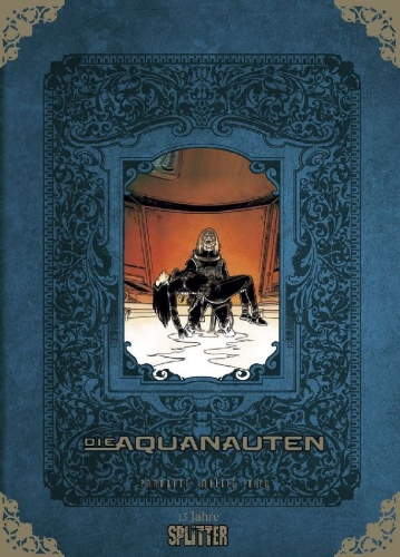 Buchcover und Innenansicht für das Buch: Die Aquanauten Gesamtausgabe (limitierte Sonderedition)