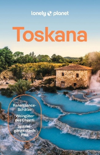 Buchcover und Innenansicht für das Buch: LONELY PLANET Reiseführer Toskana