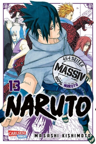 Buchcover und Innenansicht für das Buch: NARUTO Massiv 13