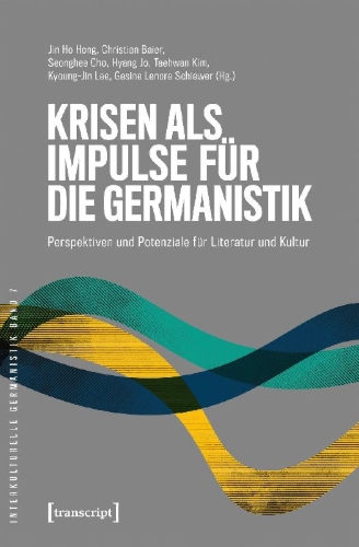 Buchcover und Innenansicht für das Buch: Krisen als Impulse für die Germanistik?