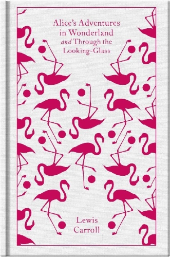 Buchcover und Innenansicht für das Buch: Alice's Adventures in Wonderland and Through the Looking Glass
