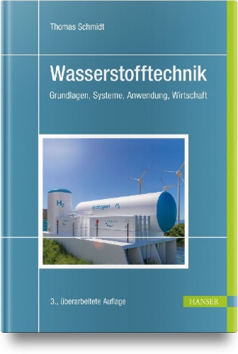 Buchcover und Innenansicht für das Buch: Wasserstofftechnik