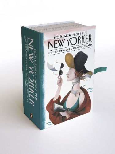 Buchcover und Innenansicht für das Buch: Postcards from The New Yorker