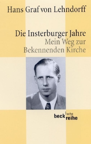 Buchcover und Innenansicht für das Buch: Die Insterburger Jahre