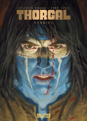 Buchcover und Innenansicht für das Buch: Thorgal Saga: Wendigo