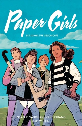 Buchcover und Innenansicht für das Buch: Paper Girs
