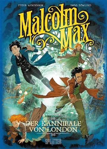 Buchcover und Innenansicht für das Buch: Malcolm Max. Band 6
