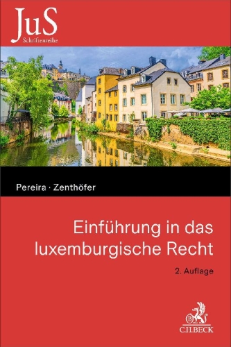 Buchcover und Innenansicht für das Buch: Einführung in das luxemburgische Recht