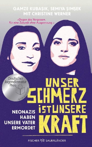 Buchcover und Innenansicht für das Buch: Unser Schmerz ist unsere Kraft