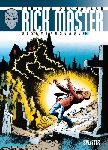 Buchcover und Innenansicht für das Buch: Ric Hochet