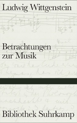 Buchcover und Innenansicht für das Buch: Betrachtungen zur Musik
