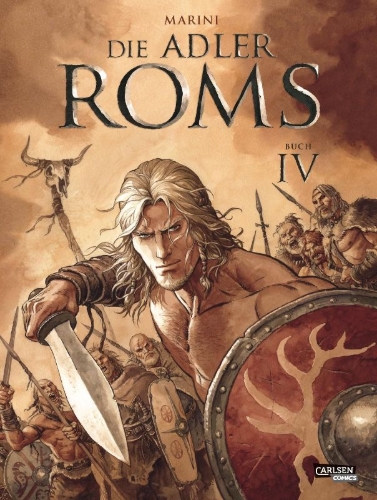 Buchcover und Innenansicht für das Buch: Les aigles de Rome - Livre IV