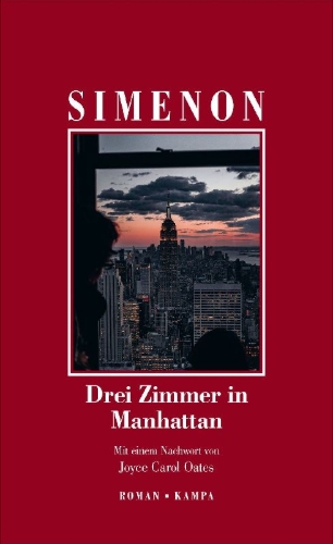 Buchcover und Innenansicht für das Buch: Trois Chambres à Manhattan