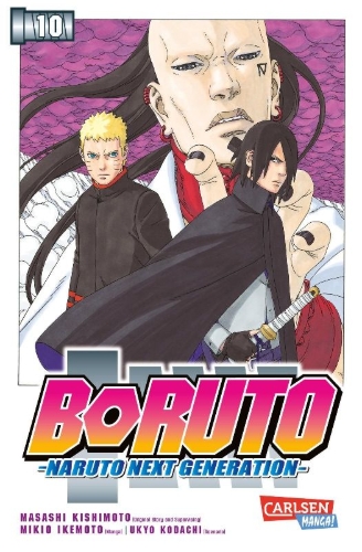 Buchcover und Innenansicht für das Buch: Boruto: Naruto next Generations