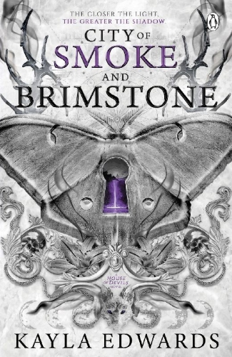 Buchcover und Innenansicht für das Buch: City of Smoke and Brimstone