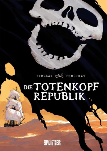 Buchcover und Innenansicht für das Buch: Die Totenkopfrepublik