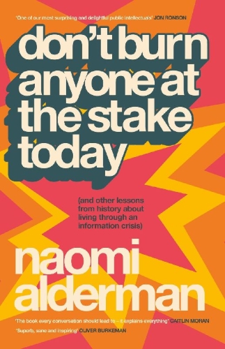 Buchcover und Innenansicht für das Buch: Don't Burn Anyone at the Stake Today