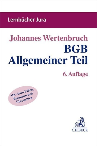 Buchcover und Innenansicht für das Buch: BGB Allgemeiner Teil